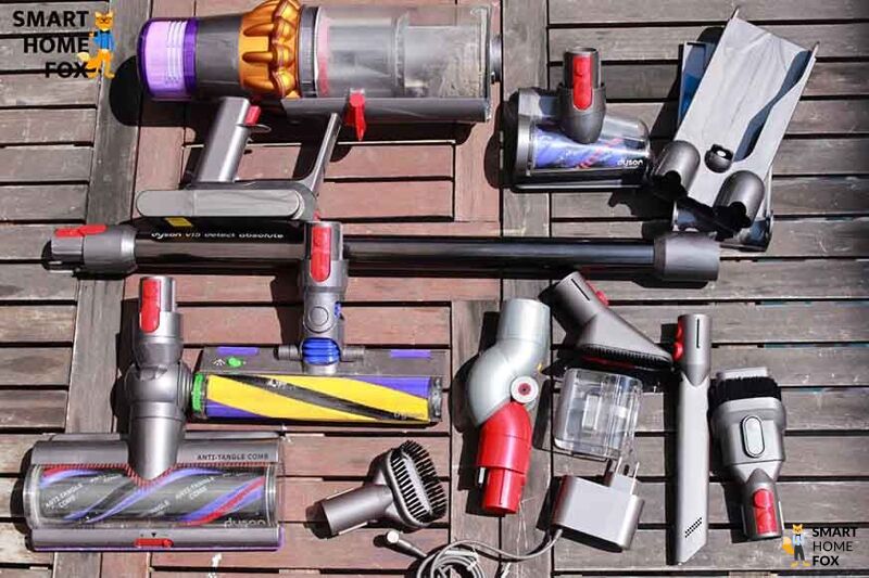 Dyson V15 Detect Zubehör gesamt